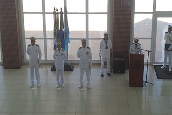 A cerimônia de passagem de Comando ocorreu no Centro de Convenções de Corumbá