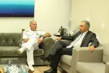 Visita protocolar no gabinete do Governador do Estado de MS