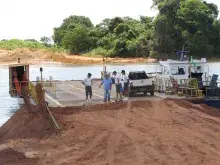 Equipe de São Felix do Araguaia durante a campanha Travessia Segura II