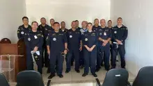 A capacitação ocorreu no auditório do Comando