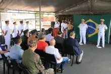 Cerimônia foi realizada a bordo do NTrFlu “Almirante Leverger”