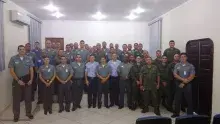 Militares de OMs subordinadas ao Com6ºDN e instrutores da FAB