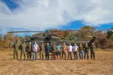Equipe foi composta por militares das Forças Armadas e servidores estaduais e municipais
