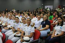 Evento reuniu militares e Voluntárias Cisne Branco