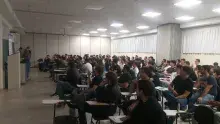 Militares do Com6ºDN junto os acadêmicos de Medicina