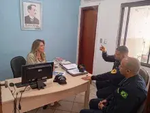 Militares do Com6ºDN na Junta do Serviço Militar de Campo Grande-MS