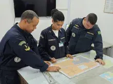 Militares no estudo dos elementos cartográficos