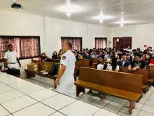 Militares palestraram sobre as atividades da Marinha do Brasil