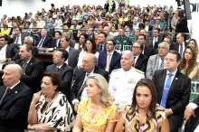 Os 24 deputados estaduais tomaram posse no dia 1º de fevereiro