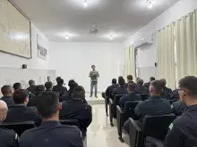 Palestras foram realizadas no auditório do Comando da Flotilha de Mato Grosso