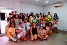 Evento de Páscoa com a família naval de Cuiabá