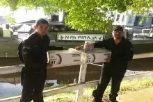 Militares envolvidos na Operação Aspirantex recebem material em Cáceres 	