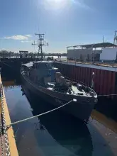NPa "Piratini" no Dique "Getúlio Vargas"