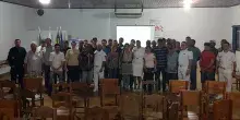 Entrega das carteiras do curso profissionalizante de Marinheiro Auxiliar Fluvial 