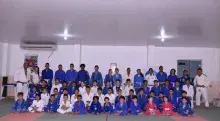 Participantes do Festival de Judô 	