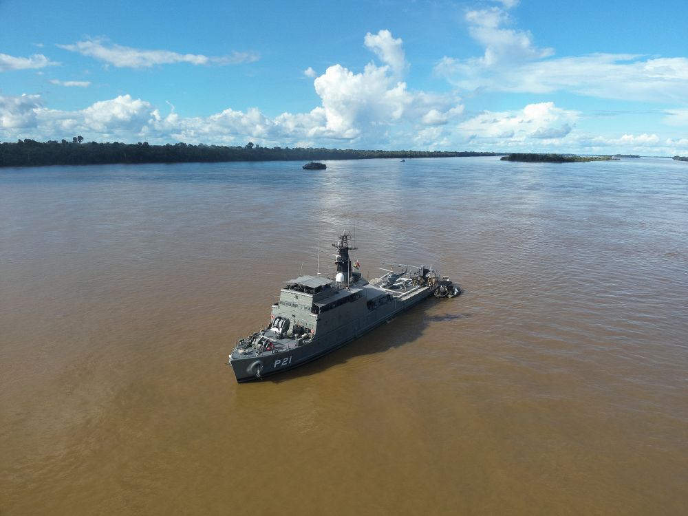 undeado no Rio Madeira – Imagem: Marinha do Brasil