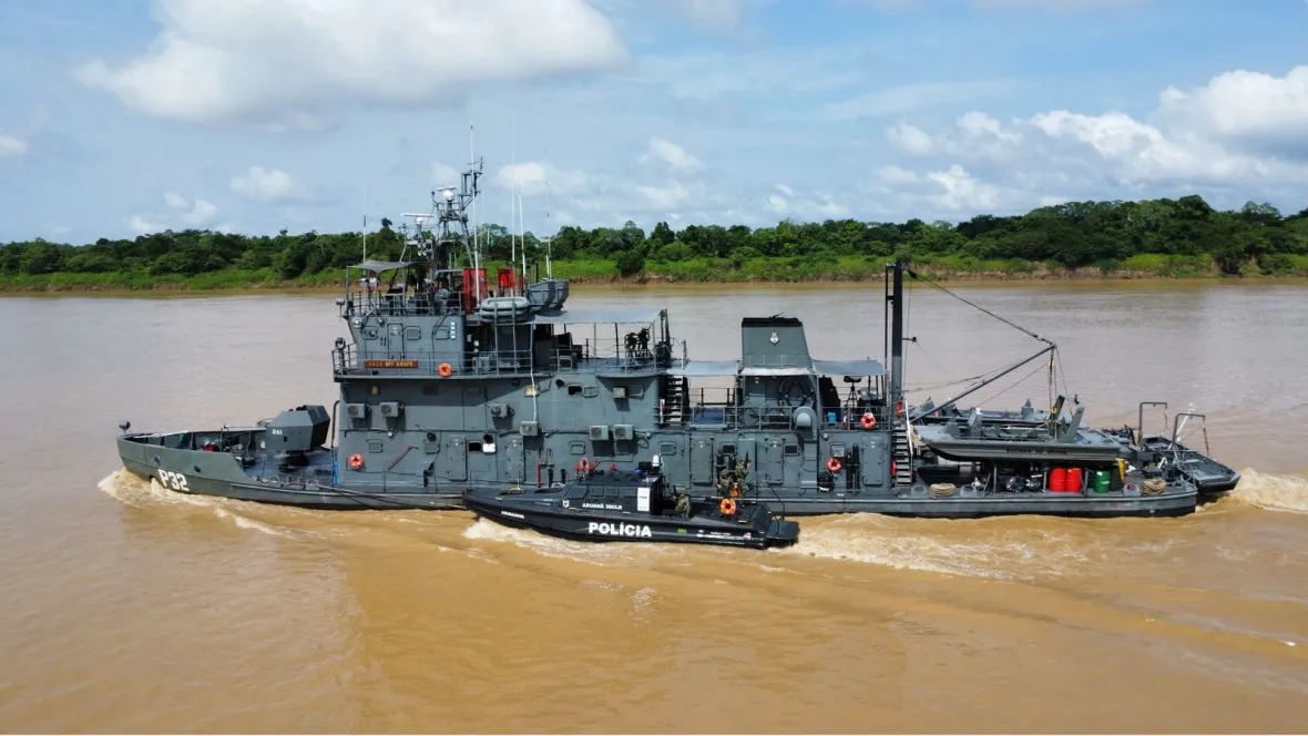 Marinha intensifica ações de combate a ilícitos no Rio Madeira em conjunto com a Secretaria de Segurança Pública do Amazonas (SSP-AM)