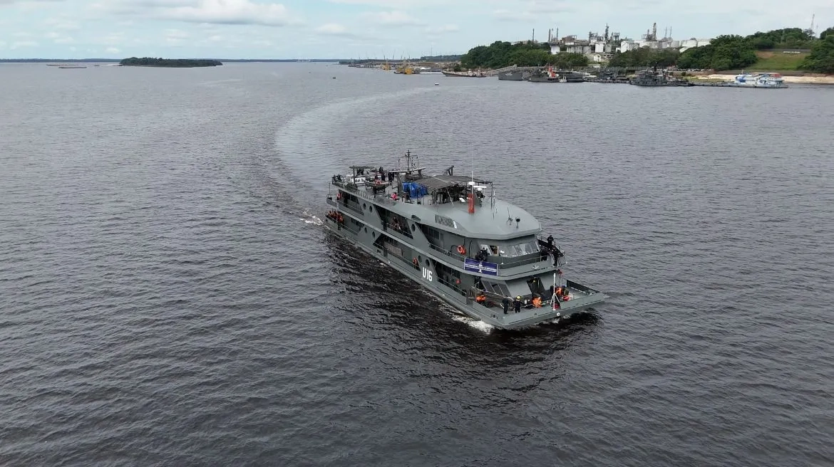 Navio de Assistência Hospitalar “Doutor Montenegro” inicia 26ª edição da Operação Acre 
