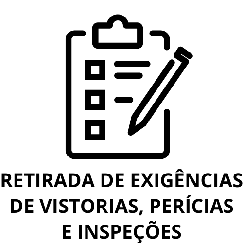 retirada de existencias de vistorias