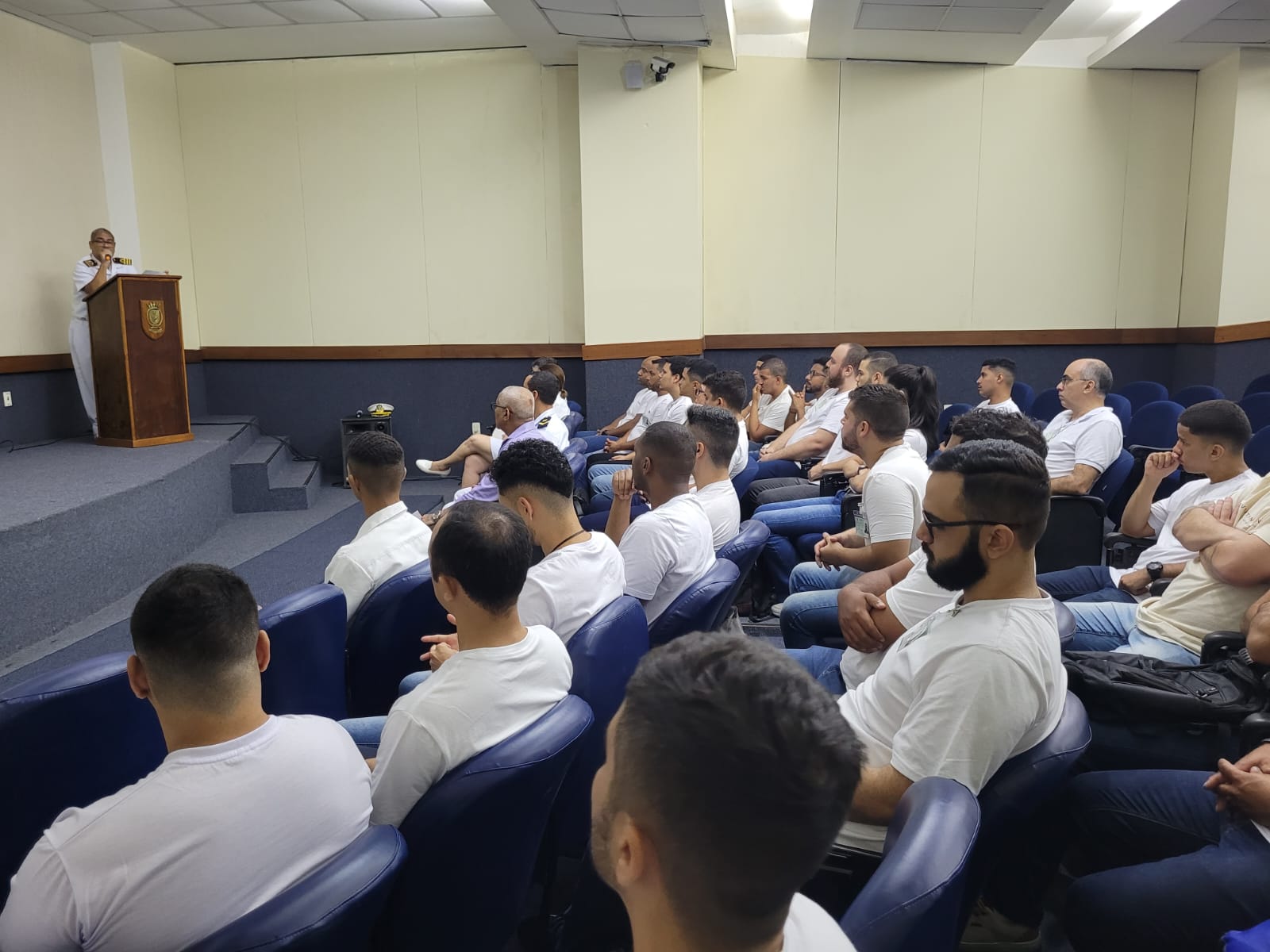Primeira do turma do Curso de Formação de Aquaviários