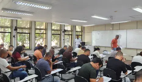 Candidatos realizam provas coordenadas pela CPRJ