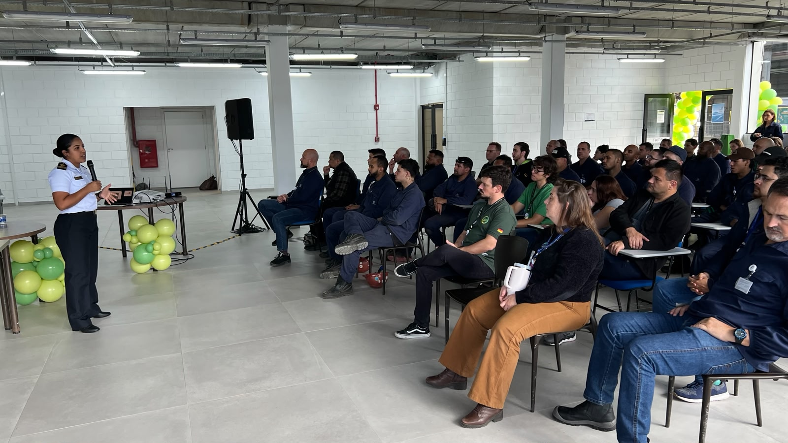 Palestra sobre: “Amazônia Azul e prevenção da poluição hídrica”