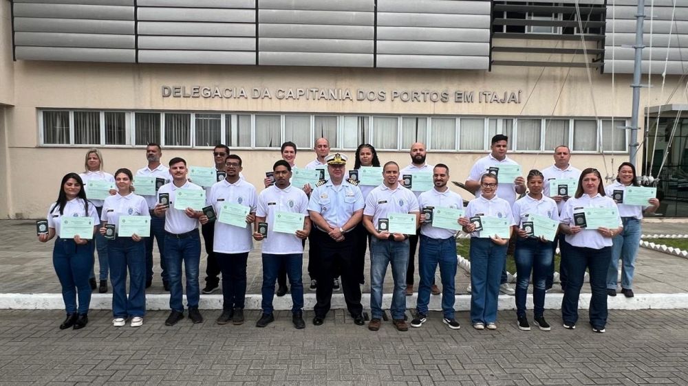 DelItajai forma novos Aquaviários do Curso de Adaptação para Cozinheiro, Taifeiro e Saúde