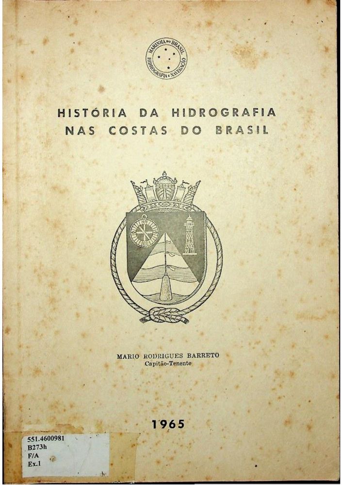 História da Hidrografia nas Costas do Brasil