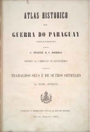 Atlas historico da Guerra do Paraguay - 1871 - Colorizado
