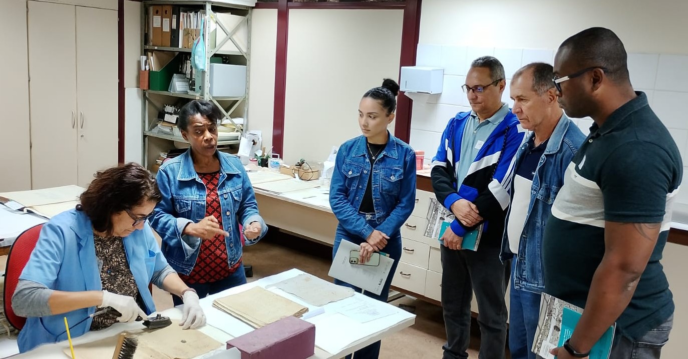 DPHDM visita Arquivo Nacional