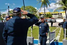 Honras de Recepção ao Diretor-Geral do Pessoal da Marinha