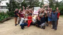 Participantes do Projeto Vida Ativa em visitação ao Museu do Caju do Ceará