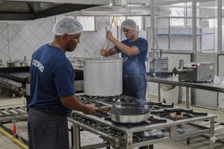Revitalização da cozinha do Rancho