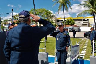 Honras de Recepção ao Diretor-Geral do Pessoal da Marinha