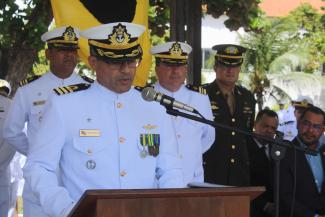 LEITURA DA ORDEM DE SERVIÇO PELO NOVO COMANDANTE