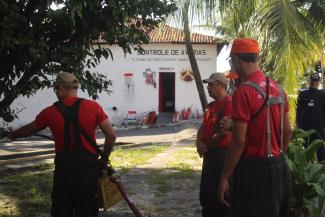 EAMCE promove Adestramento com apoio do Corpo de Bombeiros Militar do Ceará