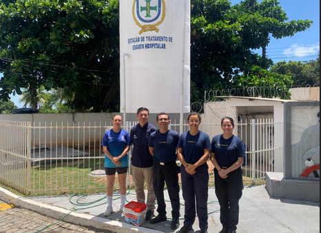 equipe do setor da ambiental e divis