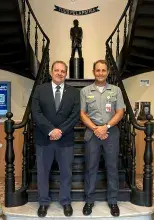 DPHDM recebe a visita do Vice-Chefe de Educação e Cultura do Estado-Maior Conjunto das Forças Armadas