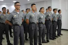 Aspirantes IM do 3º ano da Escola Naval recebem boas-vindas no Dia da Intendência