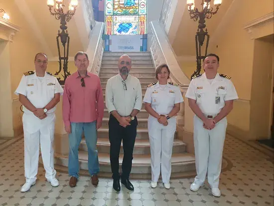 Comitiva do IPqM visita o Museu de Astronomia e Ciência Afins (MAST) para prospecção de parceria