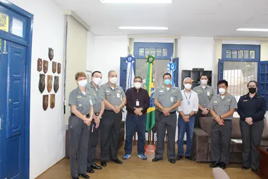 IPqM recebe a visita de Luiz Padilha, Jornalista Editor da revista eletrônica Defesa Aérea & Naval