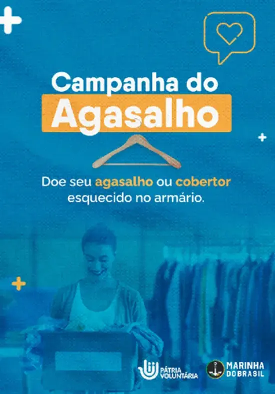 Campanha do Agasalho - Programa Pátria Voluntária