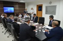 SecNSNQ recebe visita do Diretor-Geral Adjunto da AIEA