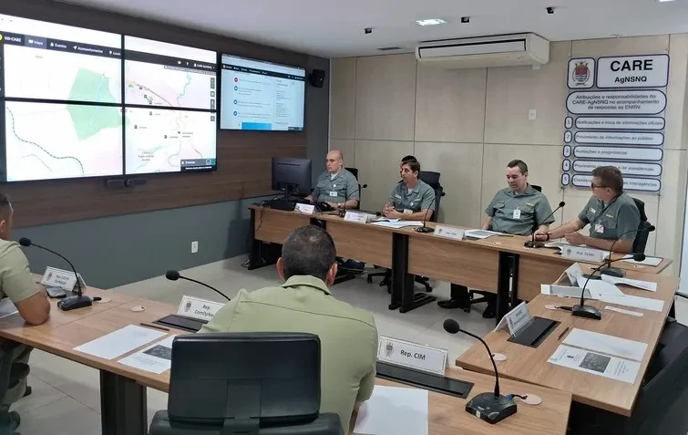SecNSNQ participa de primeiro exercício de resposta às ENRN em 2025