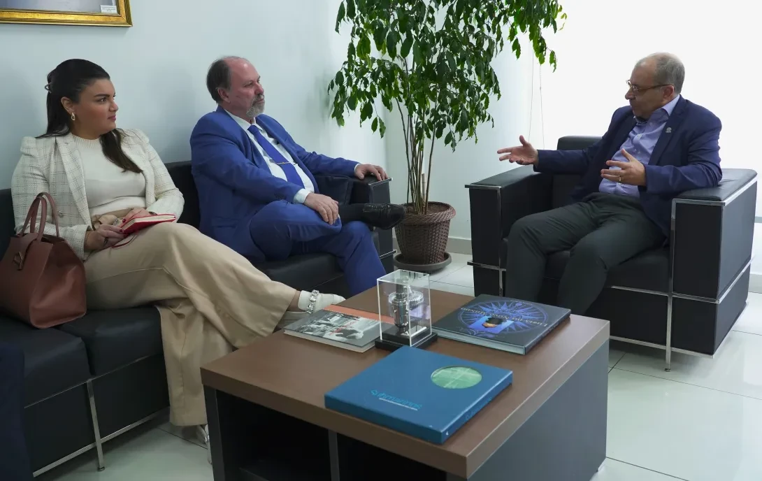 SecNSNQ recebe visita do presidente da ABDAN