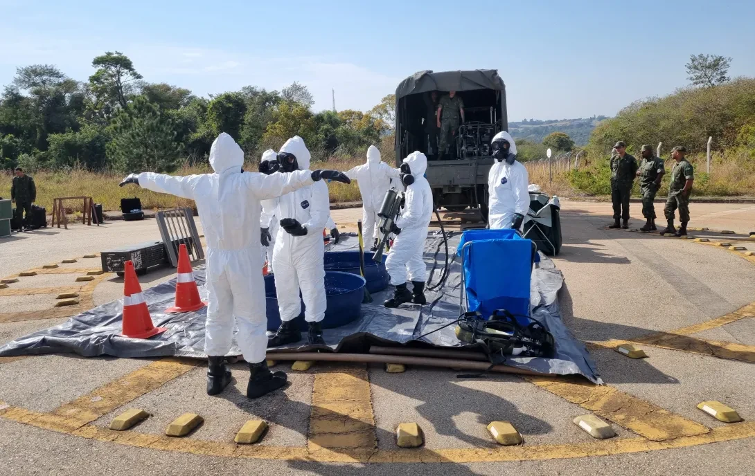 SecNSNQ participa por meio do SIS-CARE de exercício de resposta a ENRN no CINA
