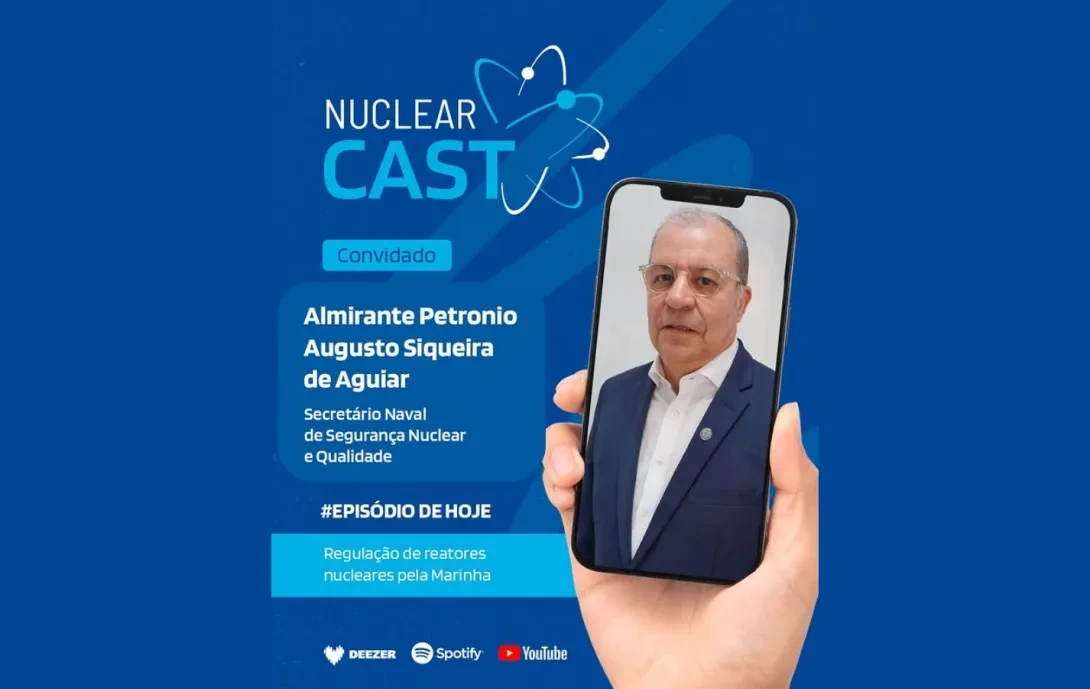 Secretário Naval é entrevistado no Nuclear Cast