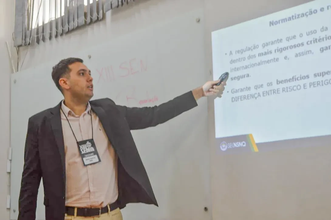 SecNSNQ participa de minicurso sobre regulamentação e fiscalização nuclear na UFRJ