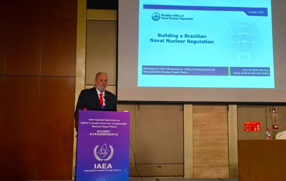SecNSNQ participa de workshop internacional sobre segurança de usinas nucleares flutuantes na China