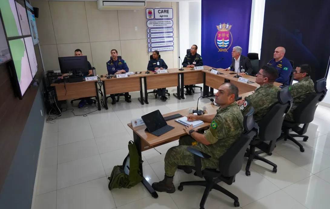 SecNSNQ contribuiu para exercício de ENRN e Segurança Física do CINA com o ComFFE